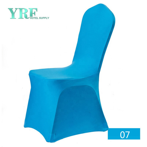 Housse de chaise en spandex bleu marine de haute qualité YRF