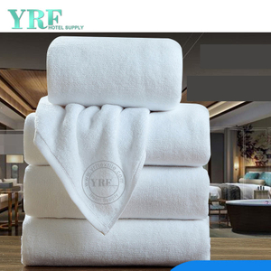 Hôtel de luxe 5 étoiles blanc 100 % coton doux serviettes à séchage rapide