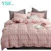 Fabriqué en Chine Textile à la maison 4 pièces King Bed pour le linge de lit en coton à la maison