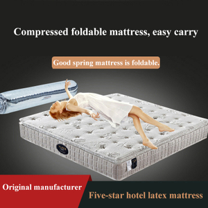 Mousse de gel hybride à ressorts pour matelas de meubles de chambre à coucher