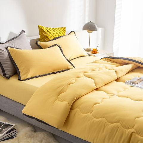 Hiver durable de mélange de polyester d'insertion de couette d'appartement épais pour le lit simple